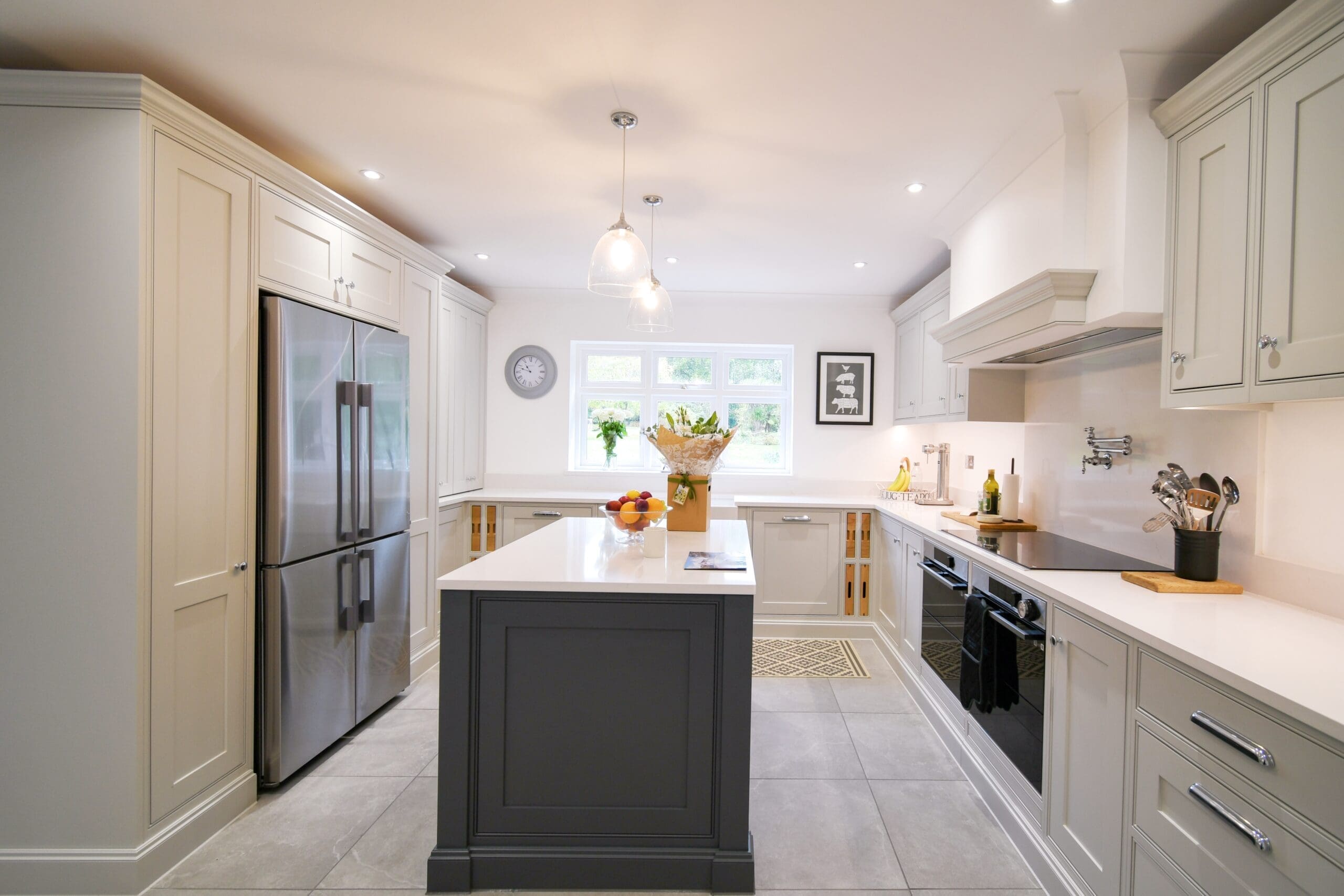 In-frame Shaker Kitchen Two Tone Stonemill Kitchens