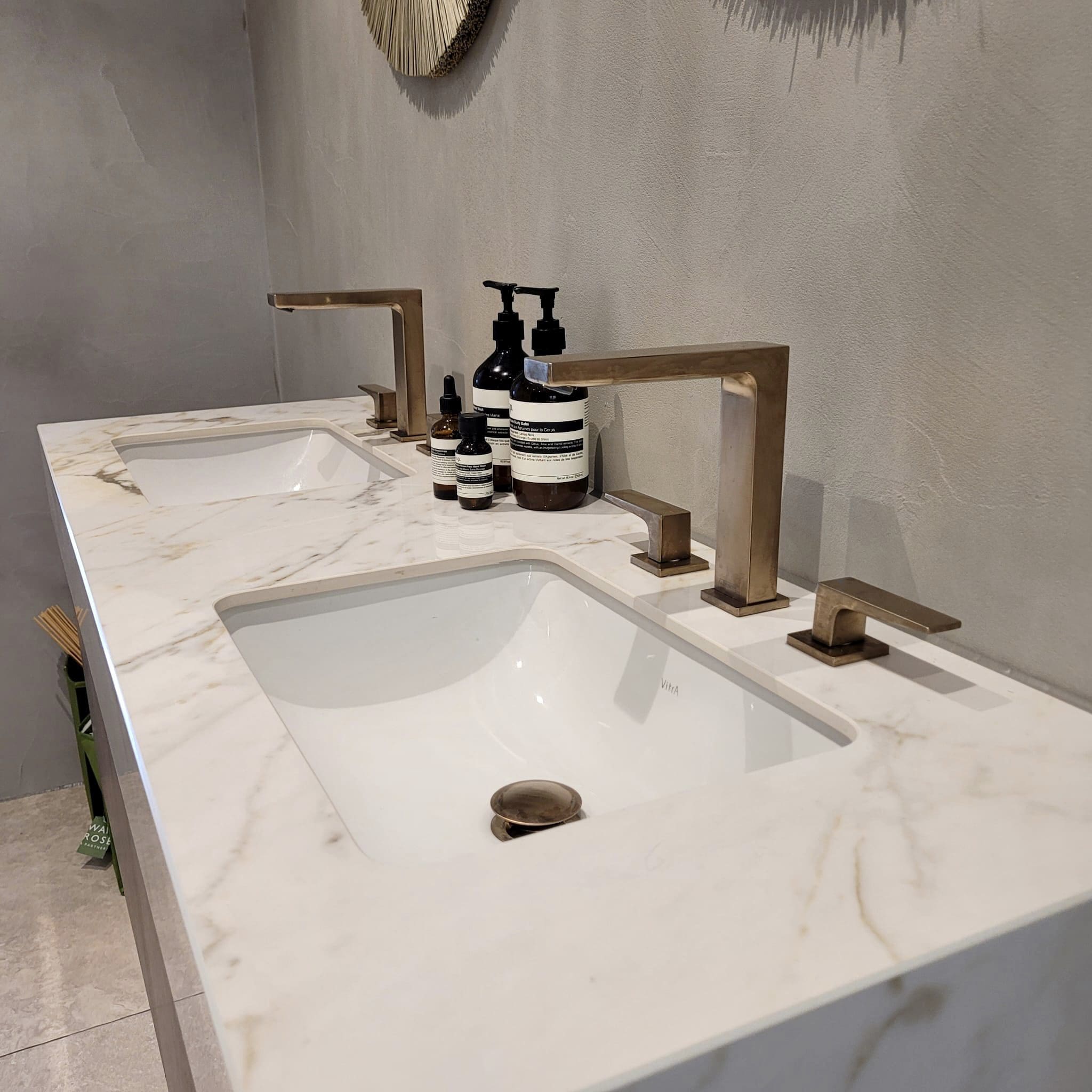 Double Porcelain Sink Stonemill Kitchens