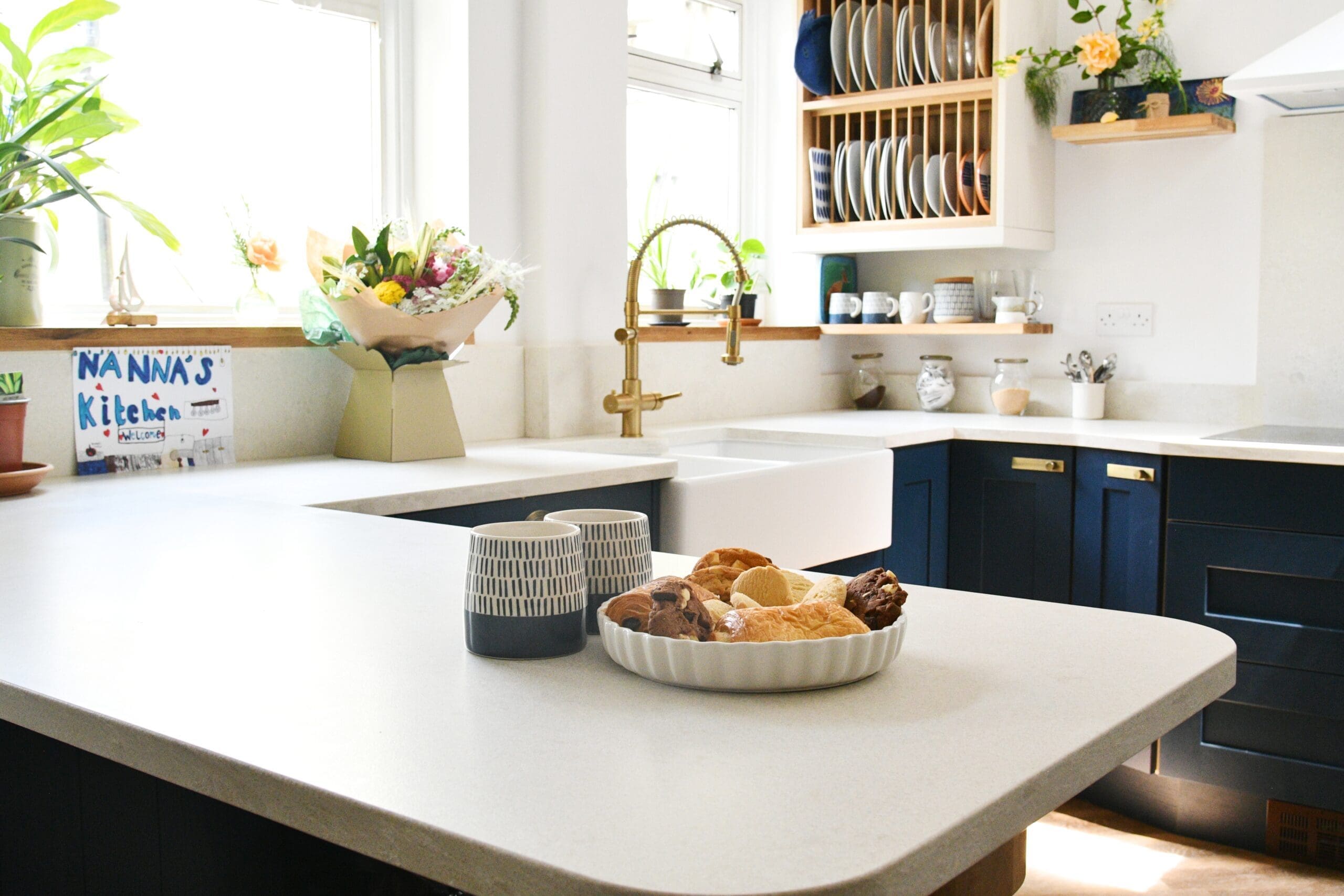 Kaelo in brushed gold finish