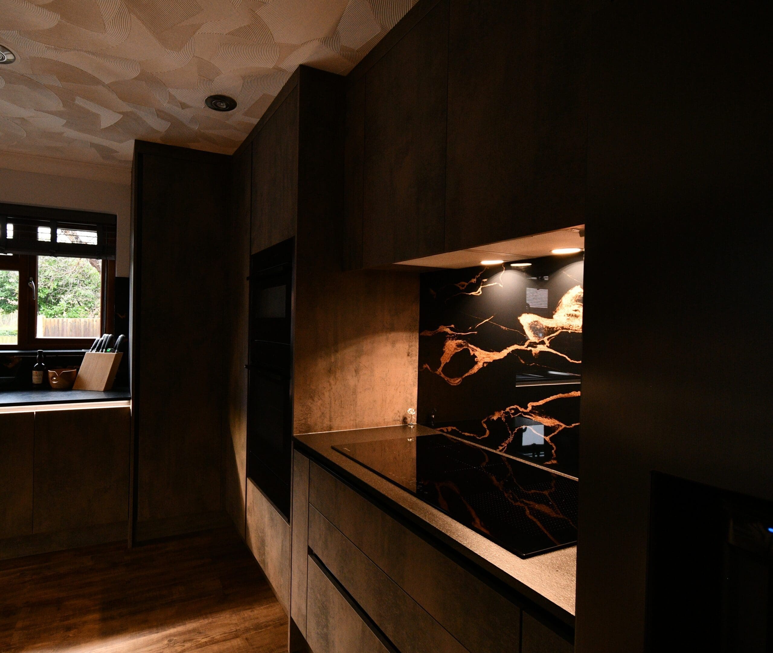 Neff Hob dark concrete