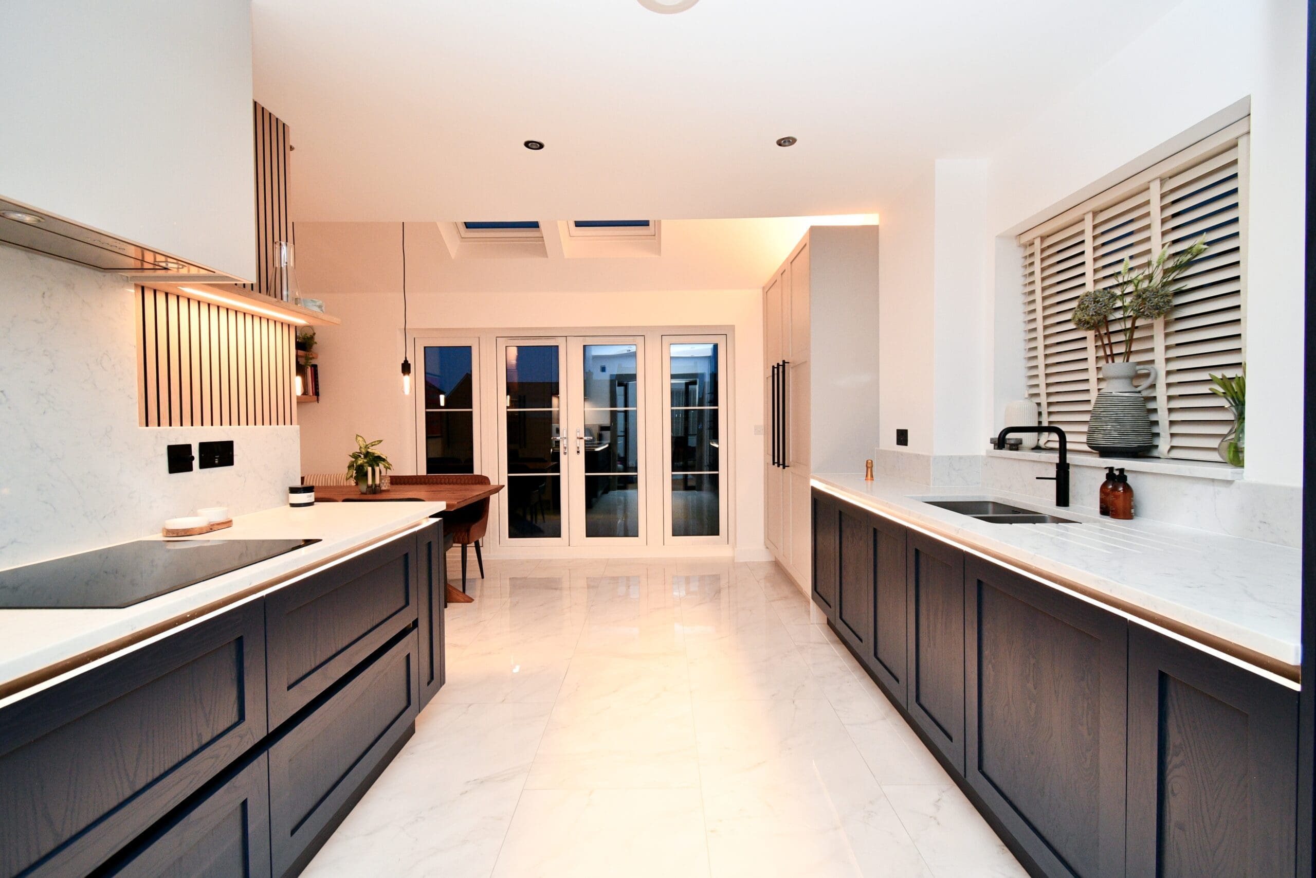 Two Tone Shaker Kitchen