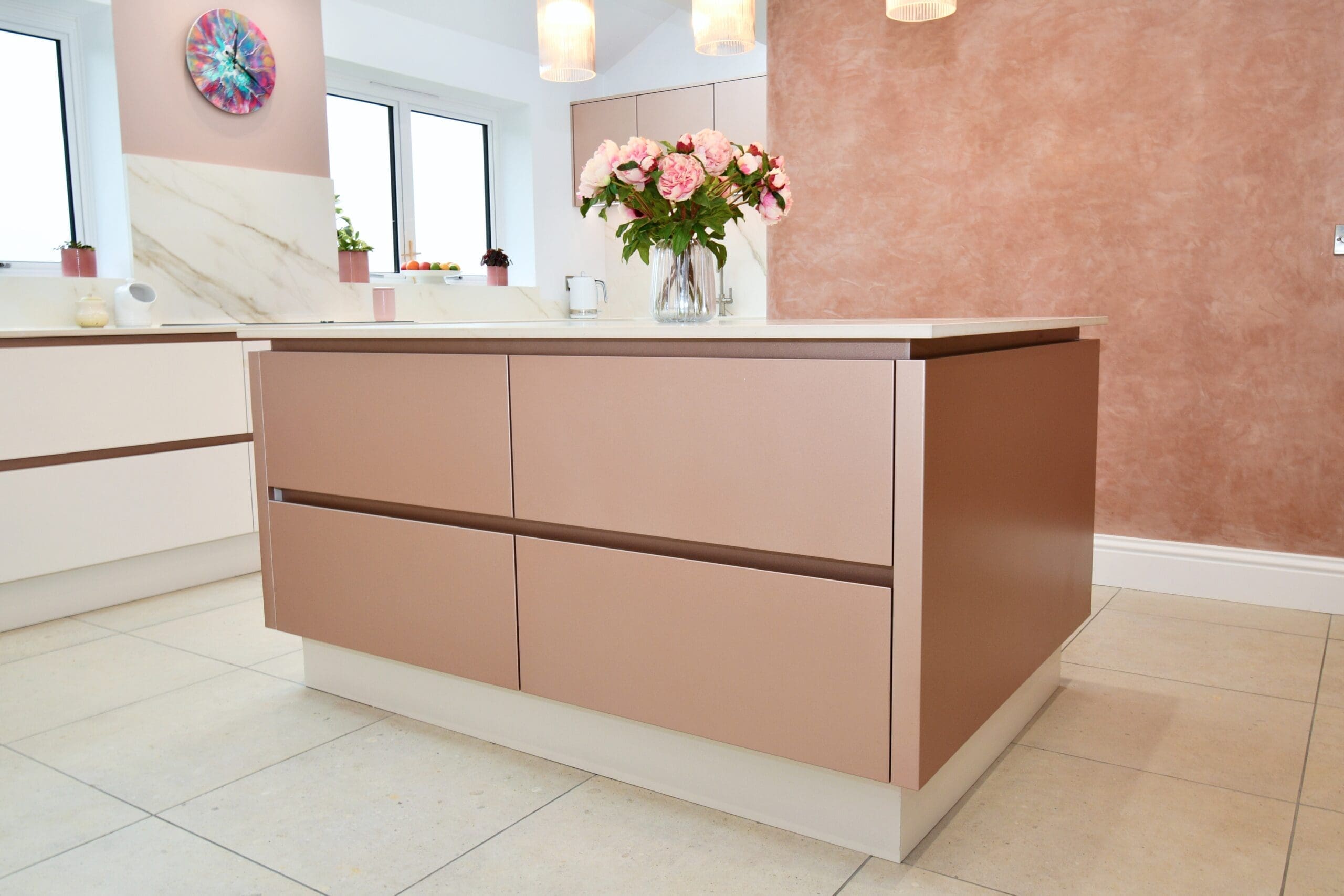 Brushed Stainless Steel Quooker Tap Pull Out